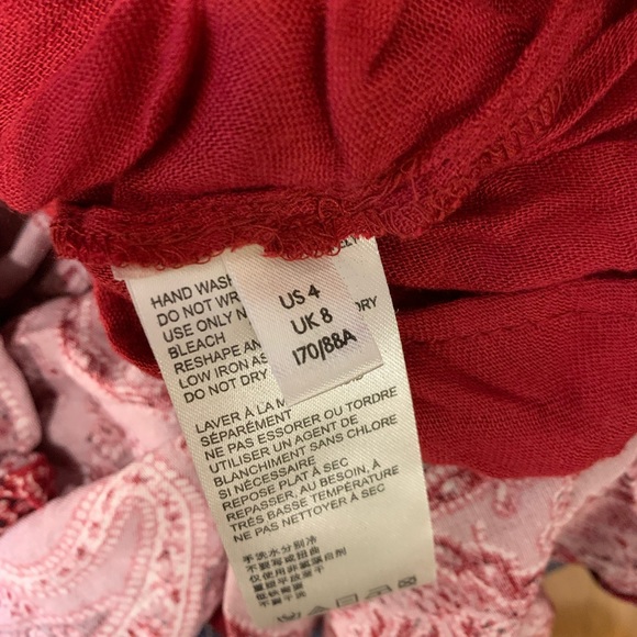 Free People Mirage Maxi Dress Sz 4 - Picture 7 of 8